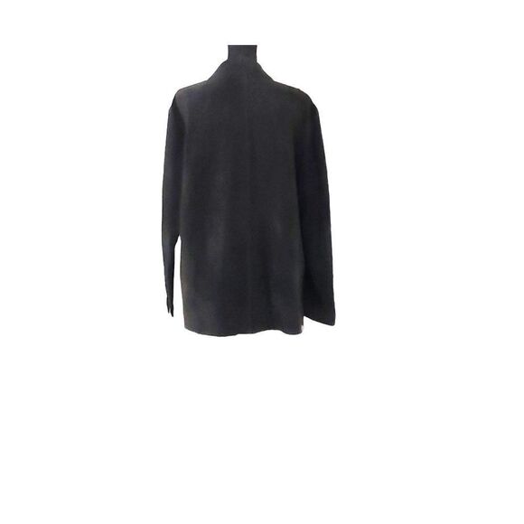 Liz Claiborne Women's Genuine Suede Shacket Shirt Jacket Button Down Blue Size L - Picture 3 of 8